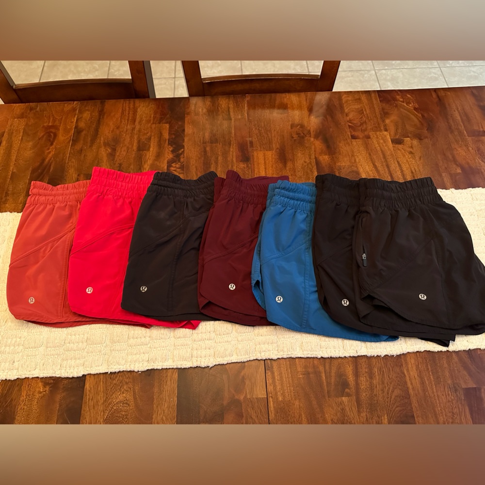 Woman’s lululemon Track that 4 inch inseam lot
